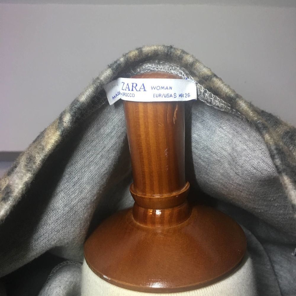 Zara Woman Animal Print Dress S - Picture 12 of 12